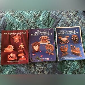 Scroll Saw Pattern Books Set of 3